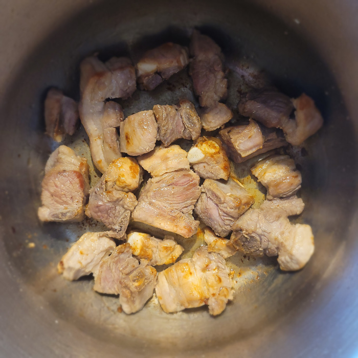 Cazuela de patatas con costilla